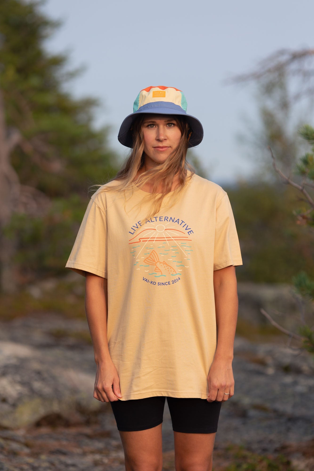Gone Fishing Organic Cotton T-shirt Men - VAI - KOShirts & Tops