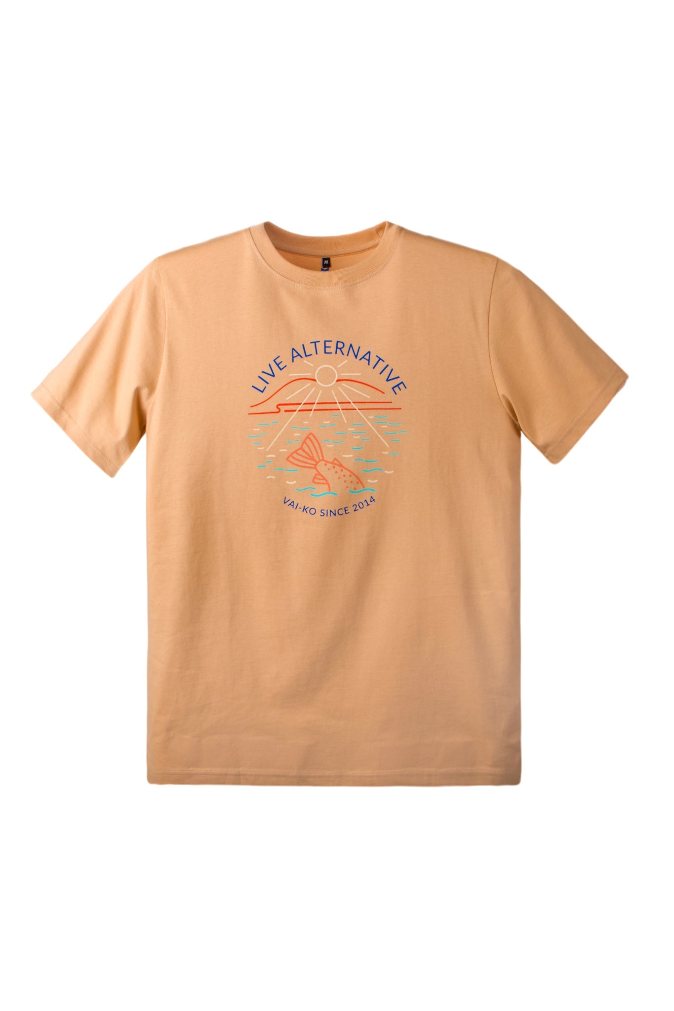 Gone Fishing Organic Cotton T-shirt Men - VAI - KOShirts & Tops