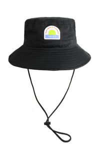 Horisontti Bucket Hat Black - VAI - KOCaps