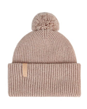 Kajo Beanie POM Beigemele - VAI - KOBeanies