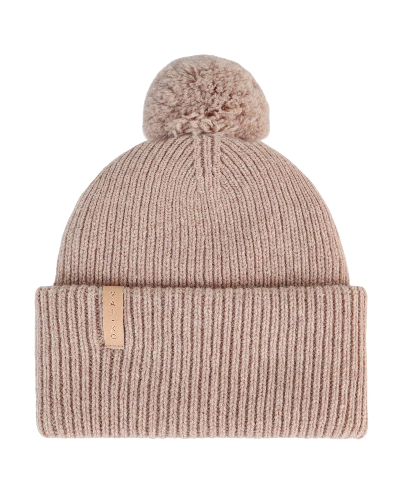 Kajo Beanie POM Beigemele - VAI - KOBeanies