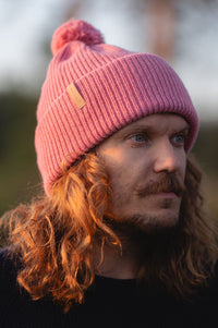 Kajo Beanie POM Rosa - VAI - KOBeanies