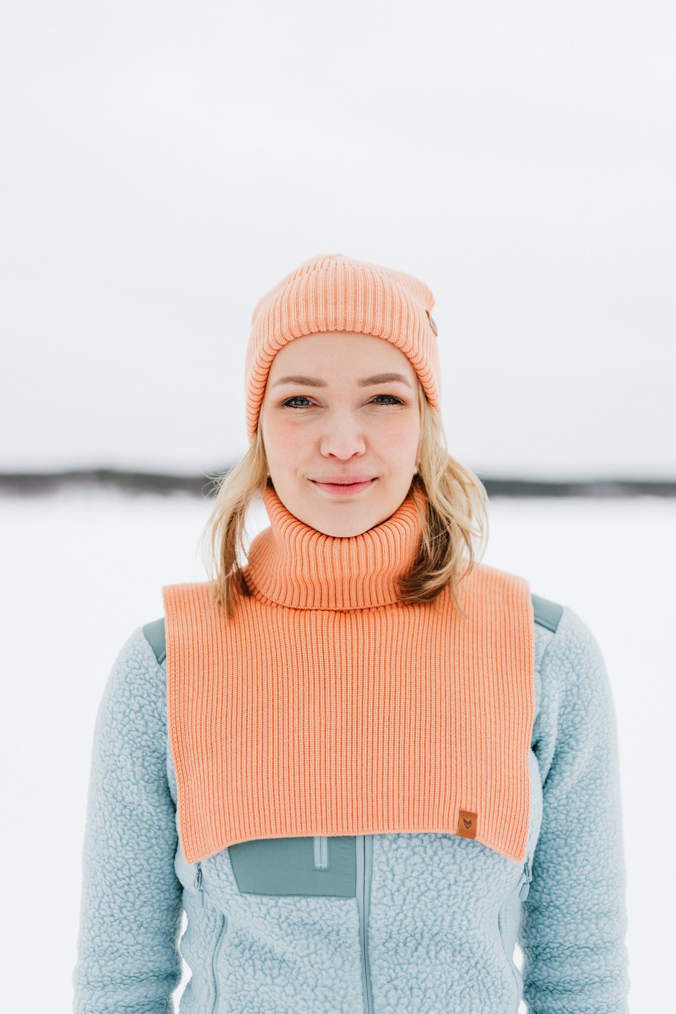 Korpi Rib Beanie Peach - VAI - KOBeanies