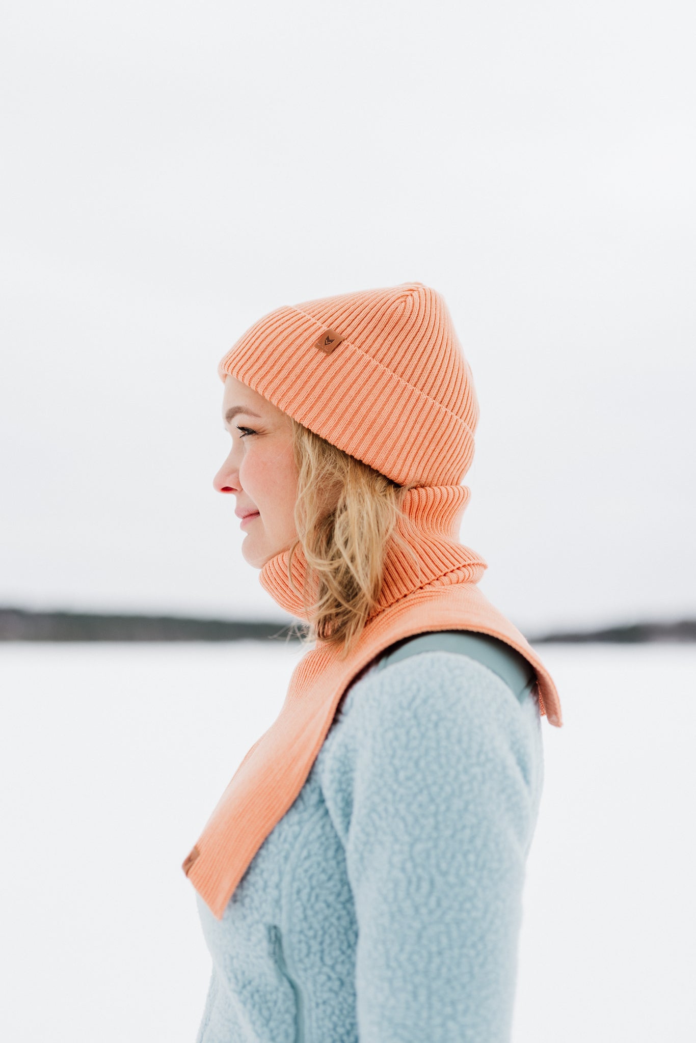 Korpi Rib Beanie Peach - VAI - KOBeanies