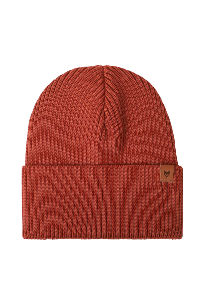 Korpi Rib Beanie Rust - VAI - KOBeanies