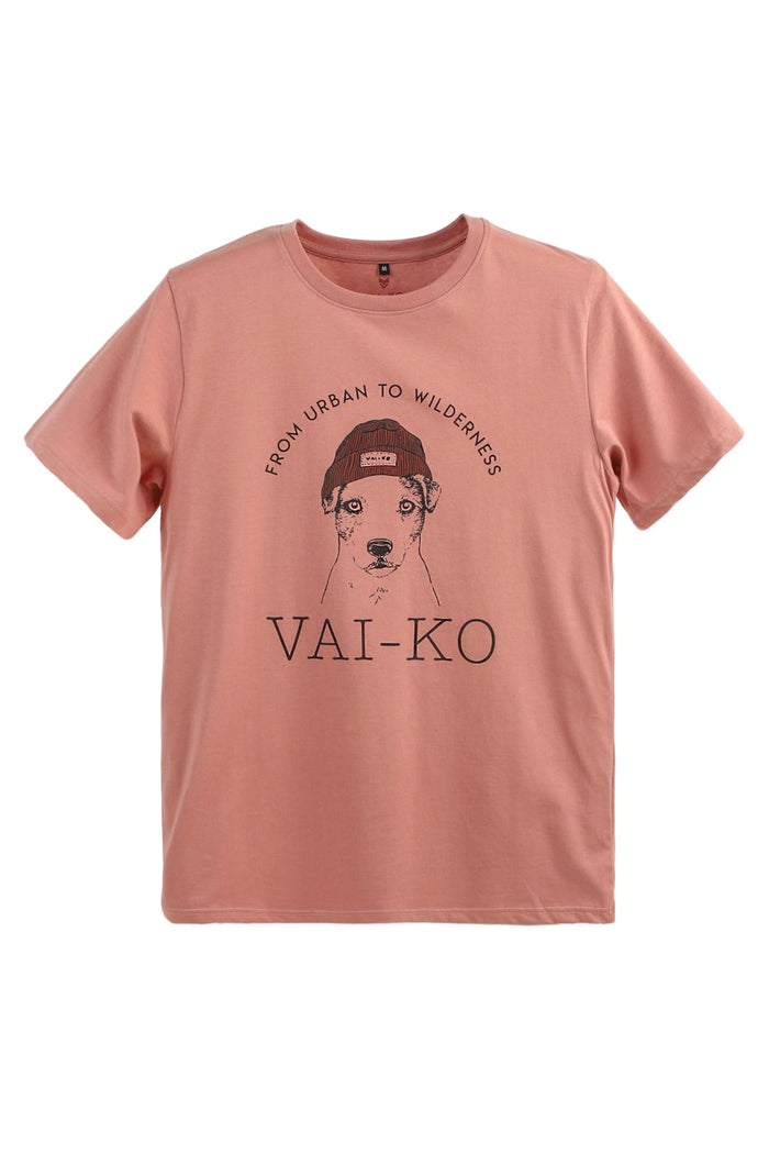 Organic Cotton Boss Dog Men's T - shirt, Italian Clay - VAI - KOShirts & Tops