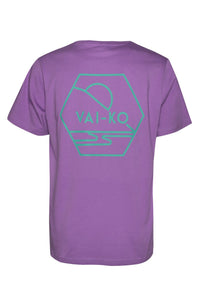 Organic Cotton Kultakero Men's T-shirt Violet - VAI - KOShirts & Tops