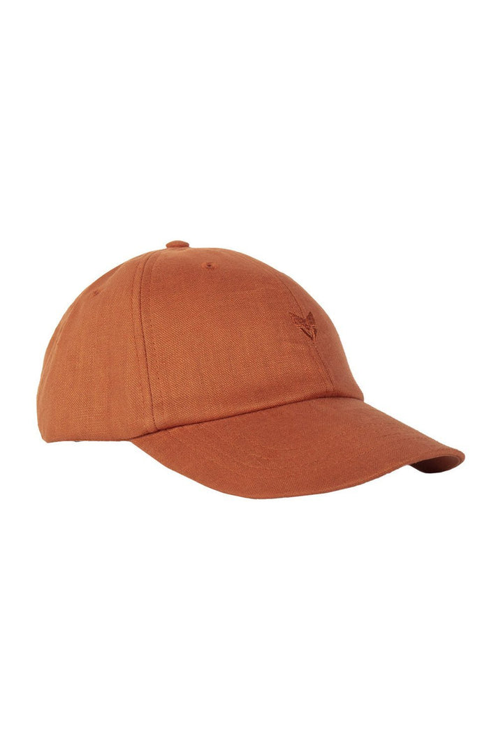 Outlet Dad Hat Linen Toasty Brown - VAI - KOCaps