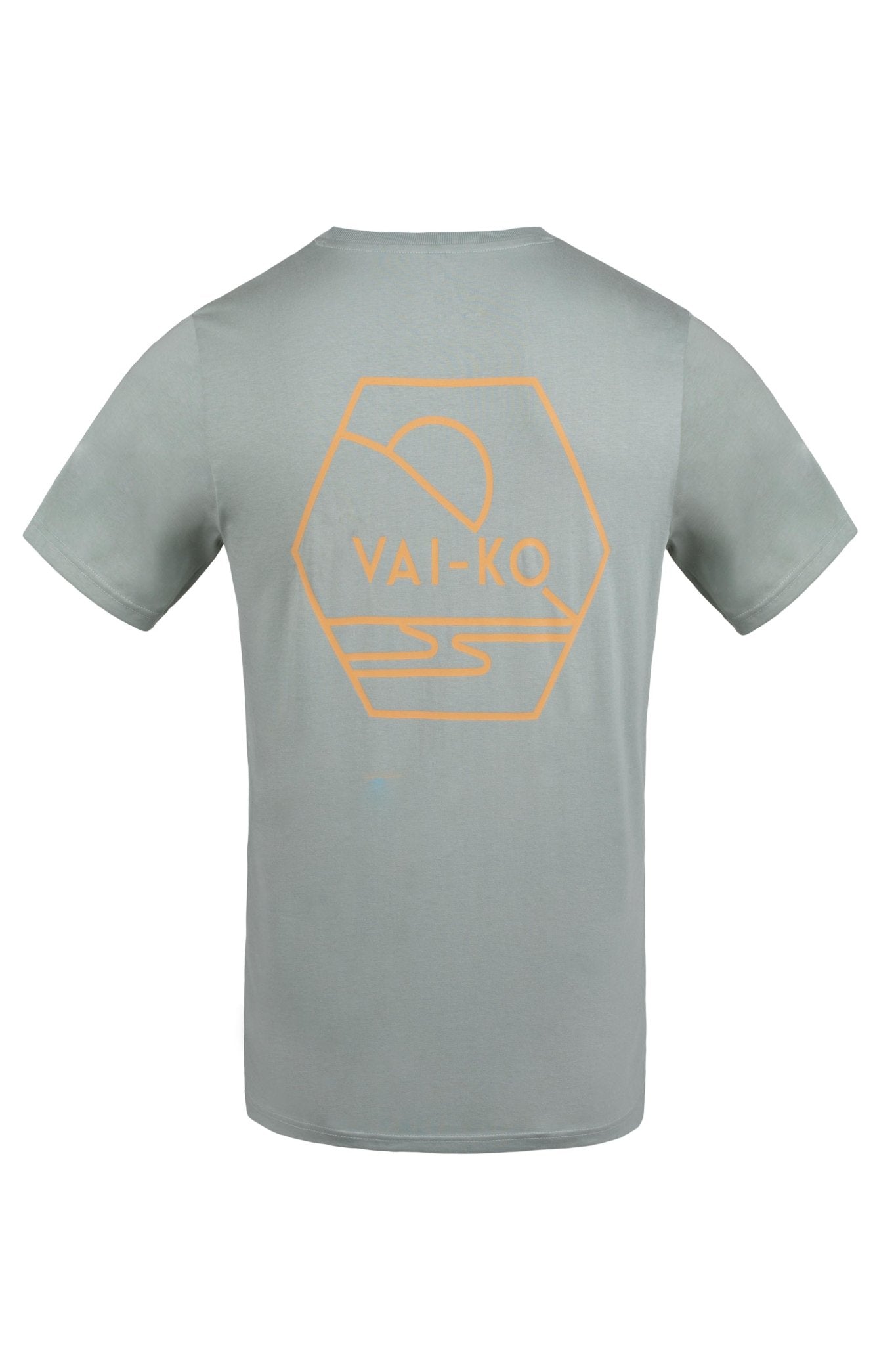 Outlet Organic Cotton Kultakero Men´s T-shirt Iceberg Green - VAI - KOclothing