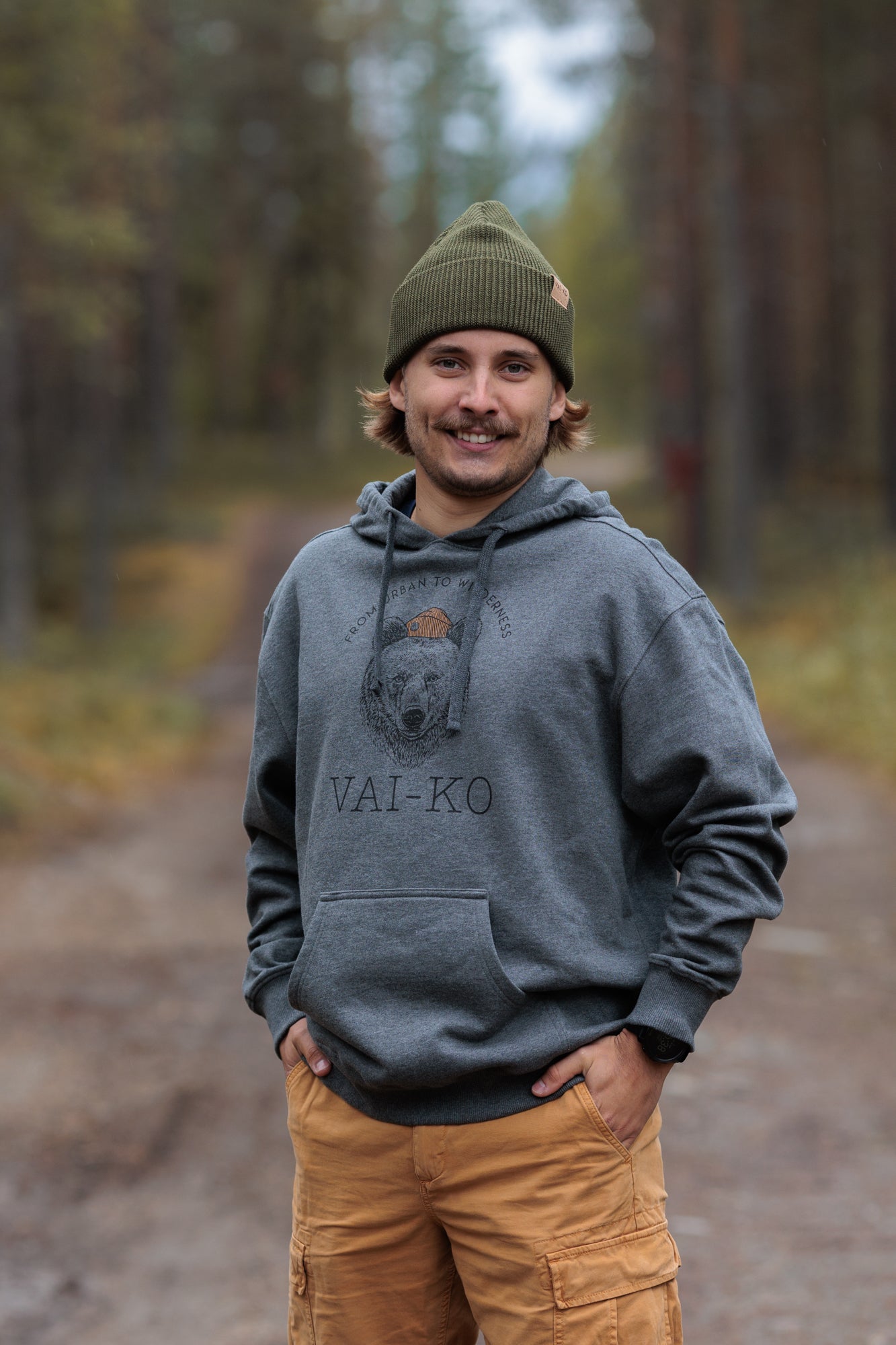 Party Bear Hoodie Men - VAI - KOShirts & Tops