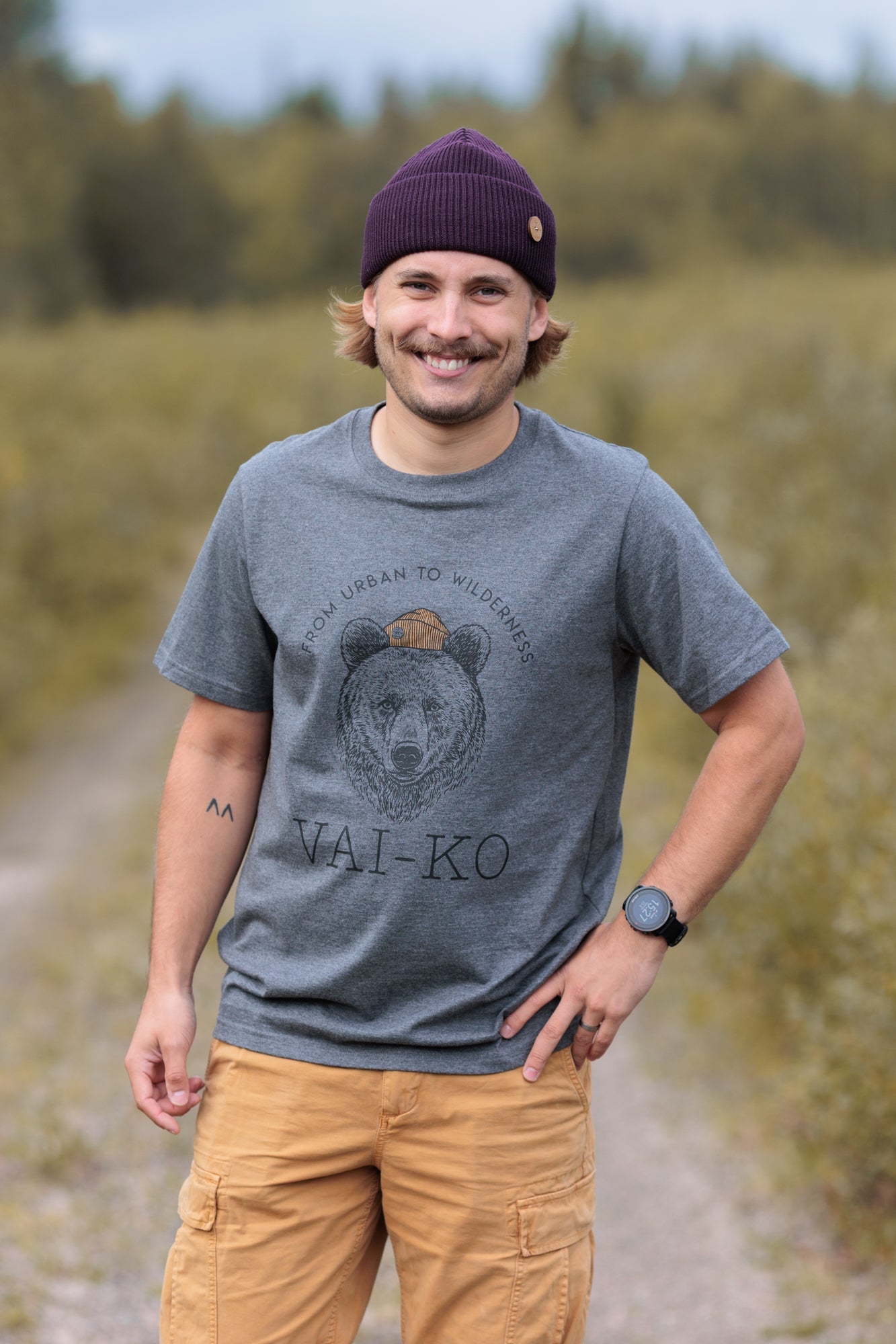 Party Bear T-shirt Men - VAI - KOShirts & Tops