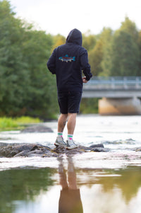Rainbow Trout Organic Cotton Hoodie Men - VAI - KOShirts & Tops