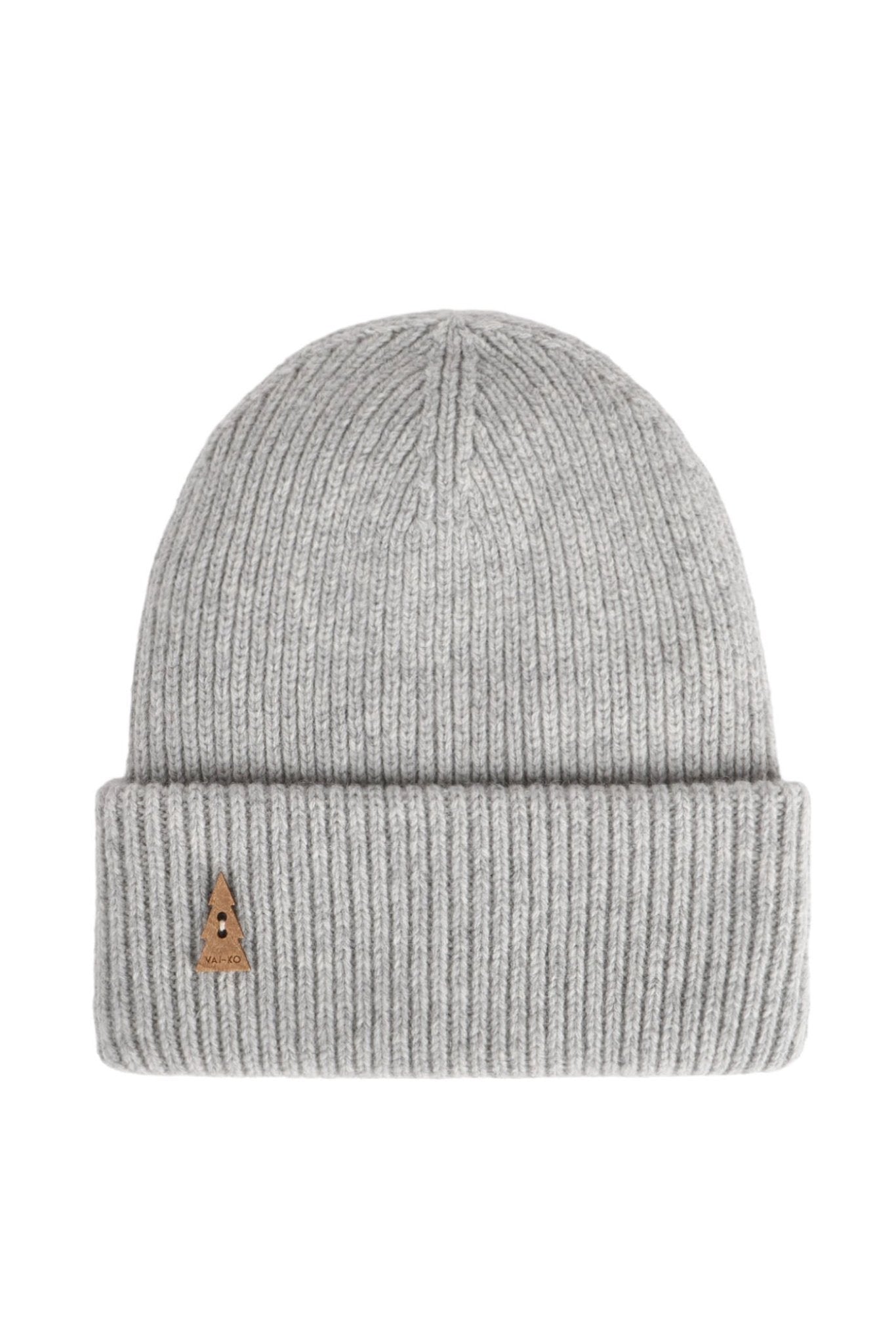 Re-wool Chunky Beanie Light Greymele