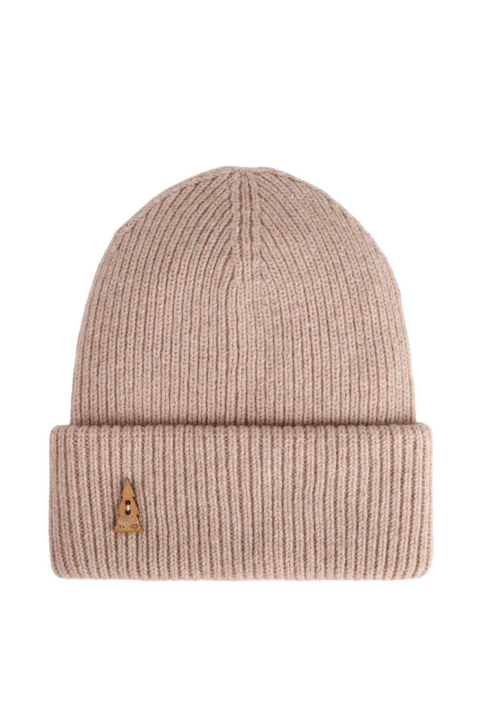 Re - wool Chunky Beanie Beigemele - VAI - KOBeanies