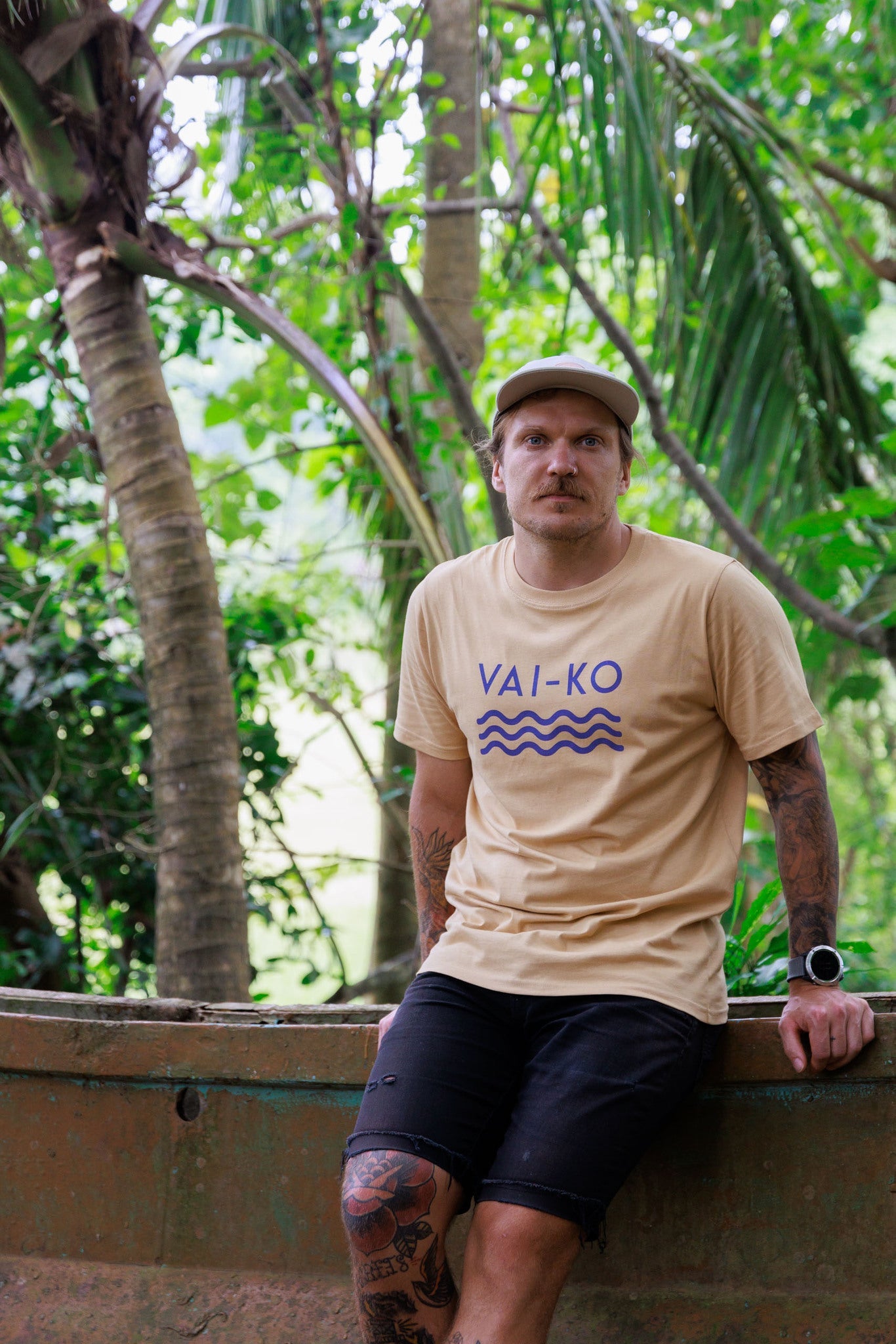 Saimaa Organic Cotton T-shirt Men - VAI - KOShirts & Tops