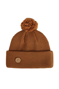 Timberjack Pom Beanie Amber Brown - VAI - KOBeanies