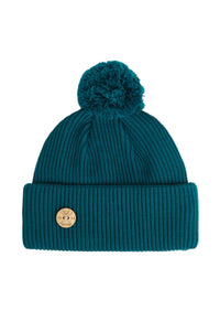 Timberjack Pom Beanie Deep Teal - VAI - KOBeanies