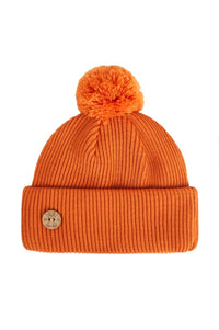 Timberjack Pom Beanie Orange Chili - VAI - KOBeanies