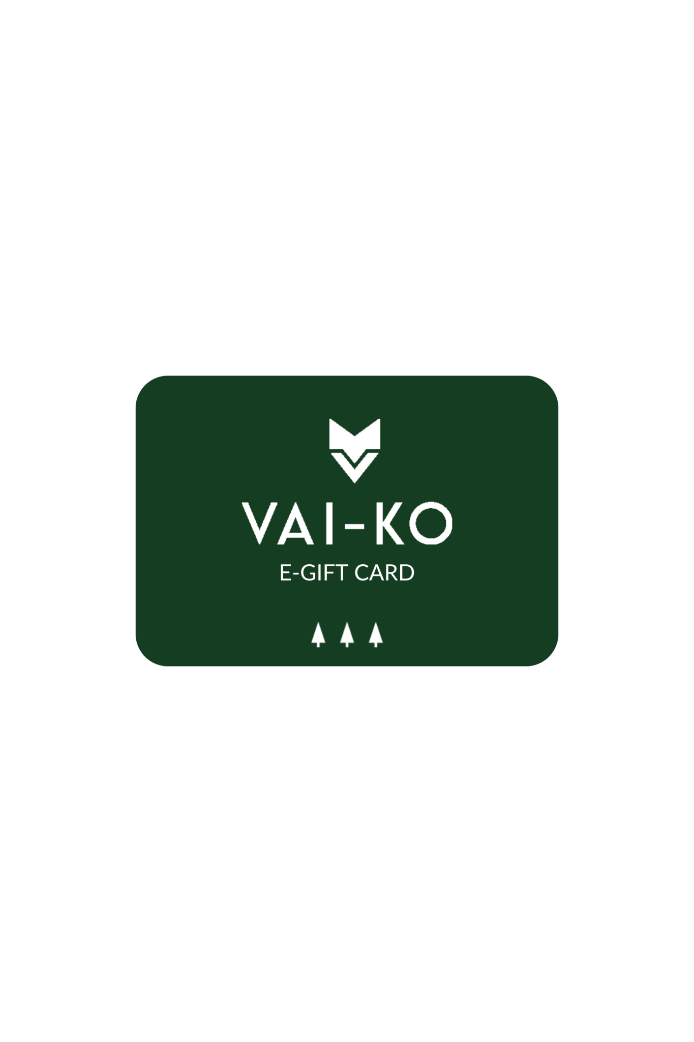 VAI - KO E - Gift Card - VAI - KOGift Card